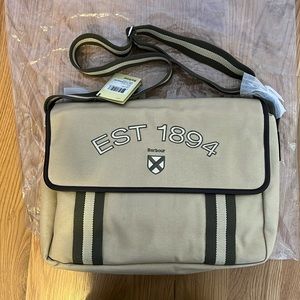 Barbour messenger bag